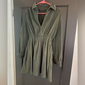Zara Green Mini Dress - medium